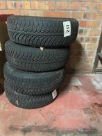 winterbanden met velgen 195/65R15 91T, Ophalen, Gebruikt, 15 inch, Winterbanden
