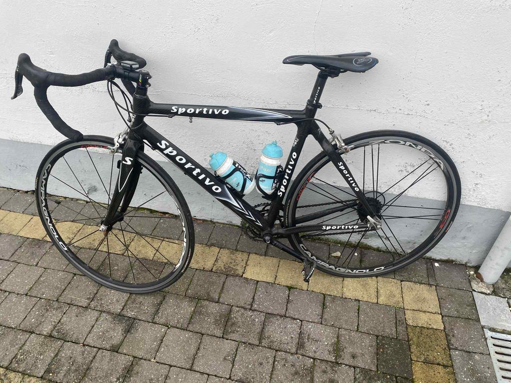 Vélo de route Sportivo Full Carbon taille 53, Enlèvement, Utilisé