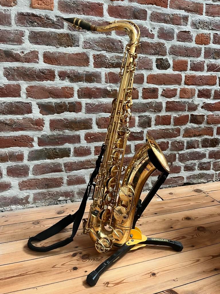 Saxophone Tenor Yamaha Yts 62 purple logo excellent etat, Ophalen, Zo goed als nieuw