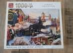 King Puzzel Traveling on the Orient Express 1000 stuks, Hobby en Vrije tijd, Ophalen of Verzenden