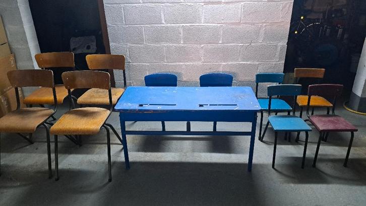Antiek schoolmeubilair, Diversen, Schoolbenodigdheden, Gebruikt, Ophalen