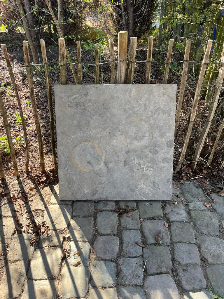 Blauwe steen, tafelblad, Ophalen, Gebruikt, Natuursteen