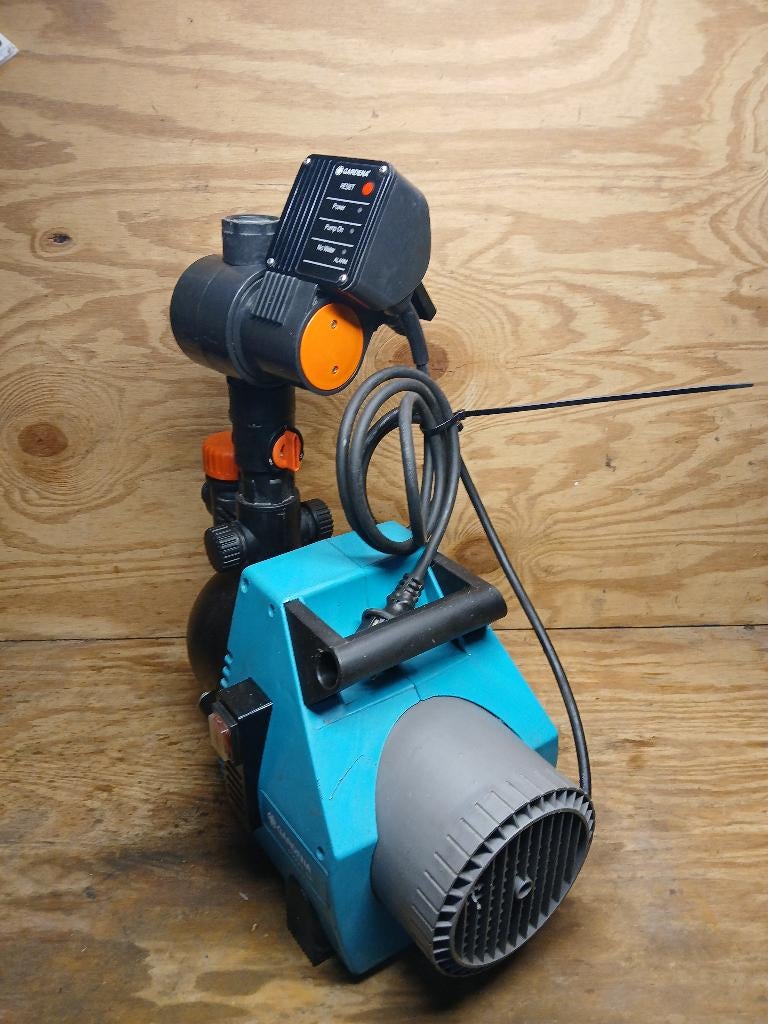 Gezocht: nieuwe baas voor deze dorstige krachtpatser!, Tuin en Terras, Waterpompen, Ophalen, Gebruikt, Elektrisch, Beregeningspomp