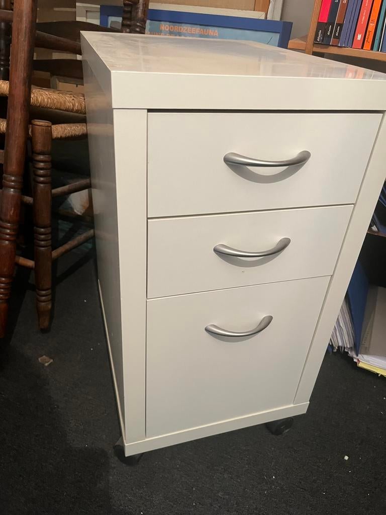 Bloc tiroirs sur roulettes, Enlèvement, Comme neuf