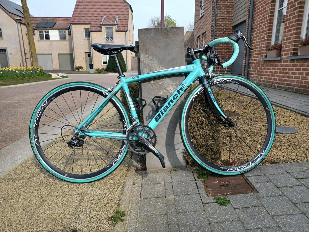 Bianchi dames koersfiets maat 47 –, Fietsen en Brommers, Ophalen, Dames