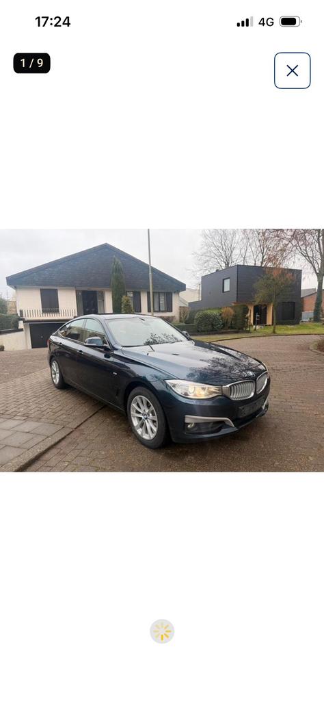 Bmw 320i GT Xdrive Modern 184ch Euro 6b, Cuir, Achat, Carnet d'entretien, Noir