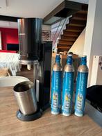 Appareil à eau gazeuse Sodastream + 3 bouteilles de CO2, Ophalen, Zo goed als nieuw