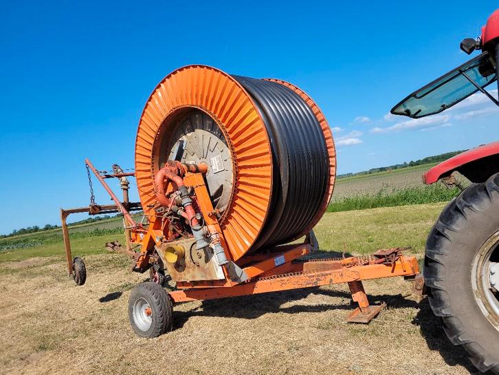 Irrifrance beregeningshaspel 100- 350, Tuin en Terras, Tuinslangen, Gebruikt, Overige typen, Ophalen