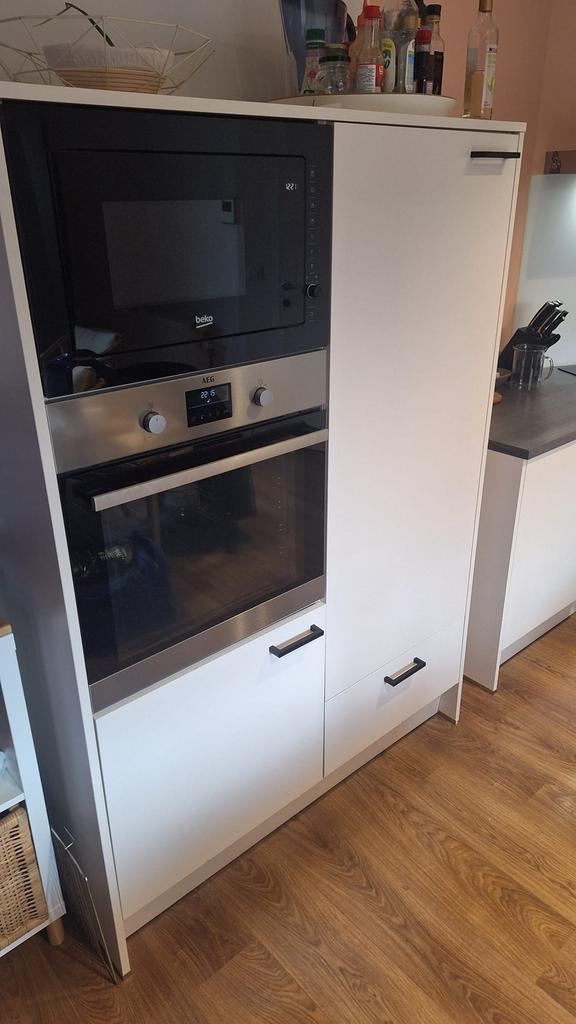 Cuisine à venir demonter sur place, Maison & Meubles, Cuisine | Cuisines complètes, Neuf, Cuisine d'angle, Crème, Bois, Enlèvement