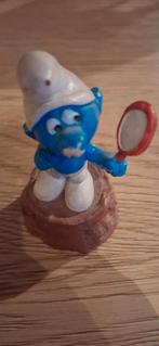 aiguiseur Schtroumpf vintage des années 80, Enlèvement ou Envoi, Utilisé, Autres Schtroumpfs, Poupée, Figurine ou Peluche