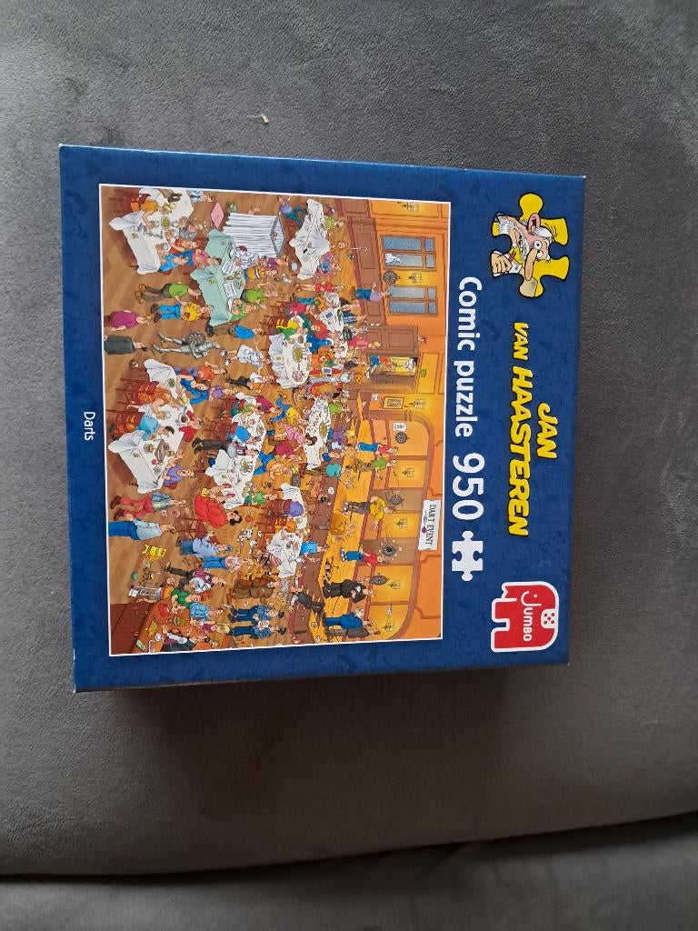 Puzzel jan van haasteren darts, Ophalen, 500 t/m 1500 stukjes, Nieuw, Legpuzzel