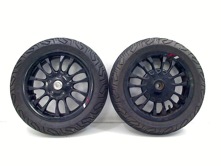 JEU DE JANTES Sprint 4T 2021-2025 (E5 iGET EMEA 50cc), Vélos & Vélomoteurs, Pièces de cyclomoteur | Général, Utilisé, Autres types