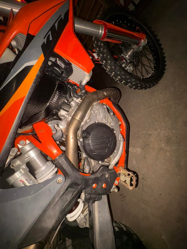 Ktm exc-f 450 six days 2020, Motoren, Ophalen, Gebruikt