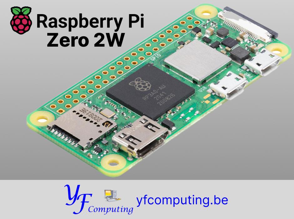 Raspberry Pi Zero 2 W – Quad-Core 1GHz – WiFi – Nieuw, Ophalen of Verzenden, Nieuw