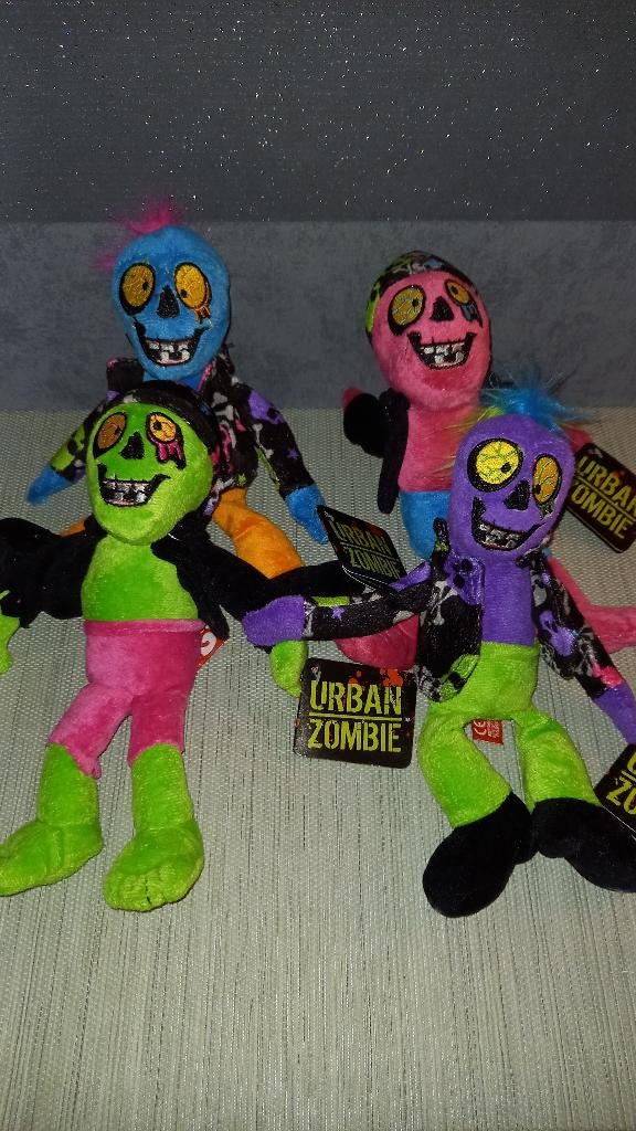 Piraat Urban Zombie knuffels, Kinderen en Baby's, Ophalen of Verzenden, Nieuw