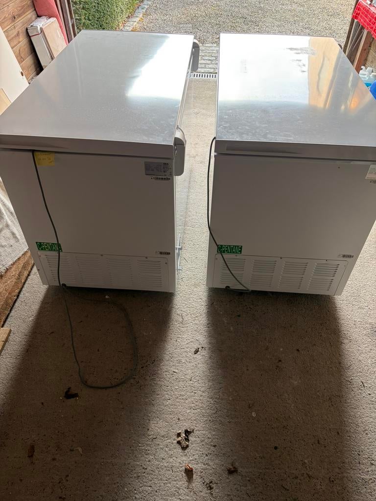 2 x congélateur AEG, Congélateur, 90 cm ou plus, 85 à 120 cm, Comme neuf