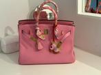 Roze hermes style handtas maar 30, Handtassen en Accessoires, Tassen | Damestassen, Ophalen, Zo goed als nieuw, Roze, Handtas