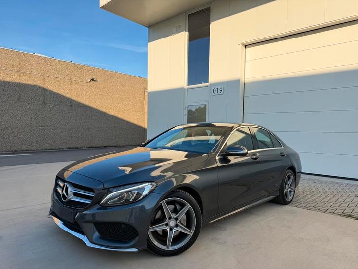 Mercedes C200 - Pack AMG - 2016 - Euro 6b - Homologué VVK, Autos, Mercedes-Benz, Entreprise, Achat, Classe C, Diesel, Euro 6, Boîte manuelle