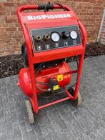 Compressor Fini Big Pioneer 265M 20L, Moins de 25 litres, Enlèvement, Mobile, 200 à 400 litres/min