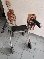 Tribune déambulateur pliable 4roues, freins et assise, Enlèvement