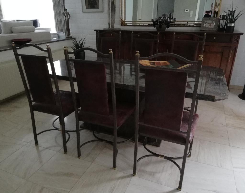 Design Stoelen, Maison & Meubles, Chaises, Design, Comme neuf, Brun, Enlèvement