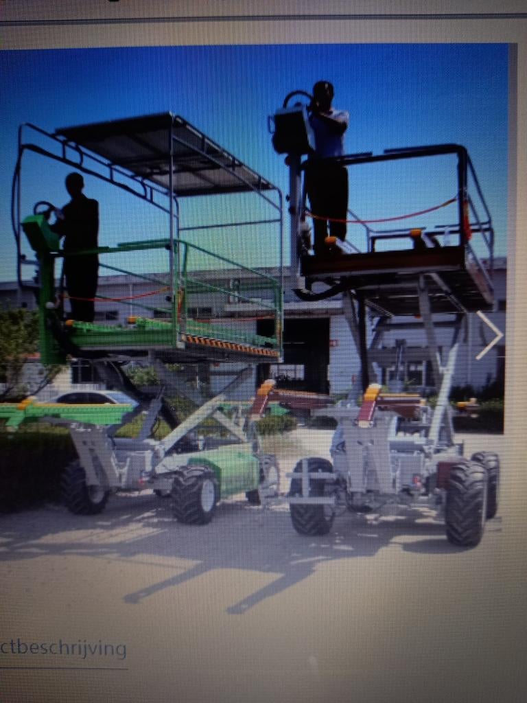 plukwagen ,electrisch / diesel laatste week om te bestellen, Ophalen, Boomteelt, Oogstmachine