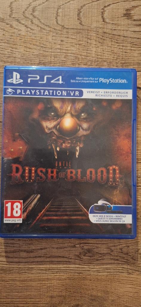 Rush of Blood VR, Consoles de jeu & Jeux vidéo, Jeux | Sony PlayStation 4, Comme neuf, Shooter, 1 joueur, À partir de 18 ans, Un ordinateur
