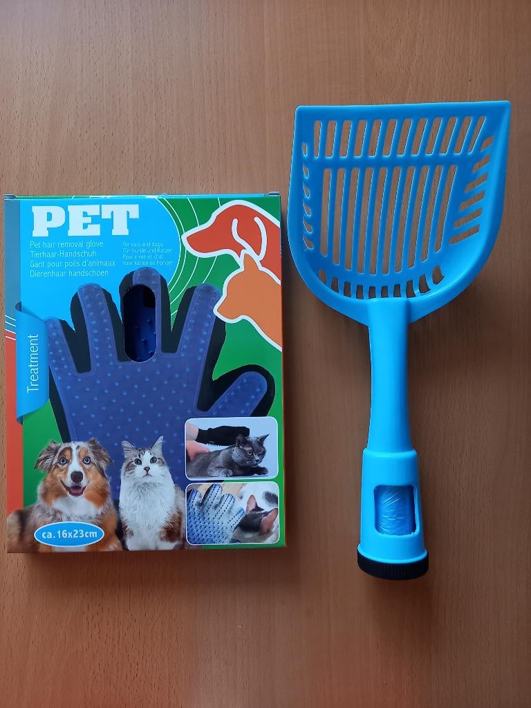 Gant toilettage et pelle à crottes, Enlèvement, Neuf