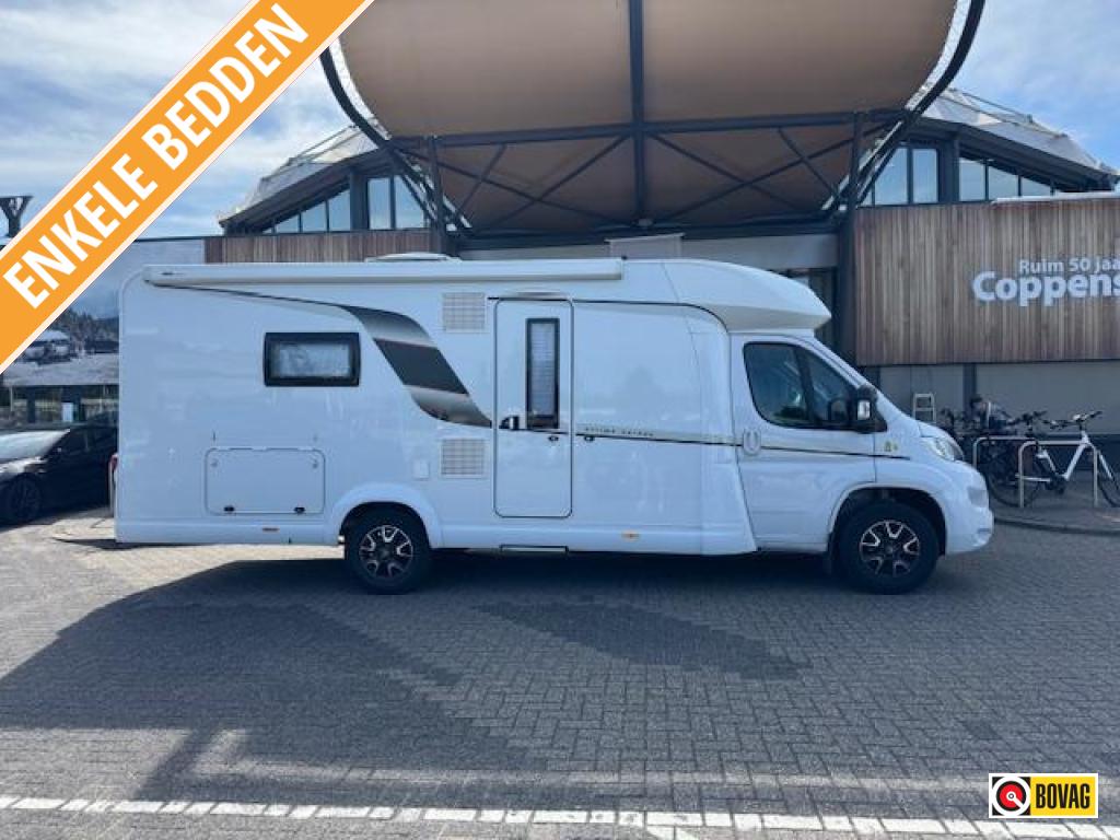 Hobby Optima Ontour 70 TE 2023 165 PK + COMPLEET!, Caravans en Kamperen, Mobilhomes, tot en met 2, Half-integraal, Hobby, Diesel