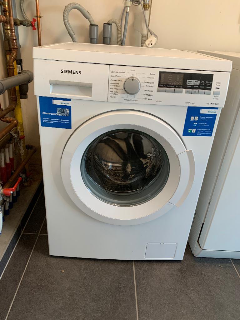 Wasmachine, 6 à 8 kg, 85 à 90 cm, Chargeur frontal, Enlèvement