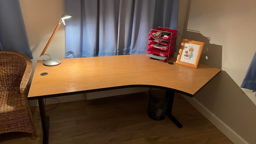 Bureau Top kwaliteit +ladeblok, Huis en Inrichting, Ophalen, Zo goed als nieuw