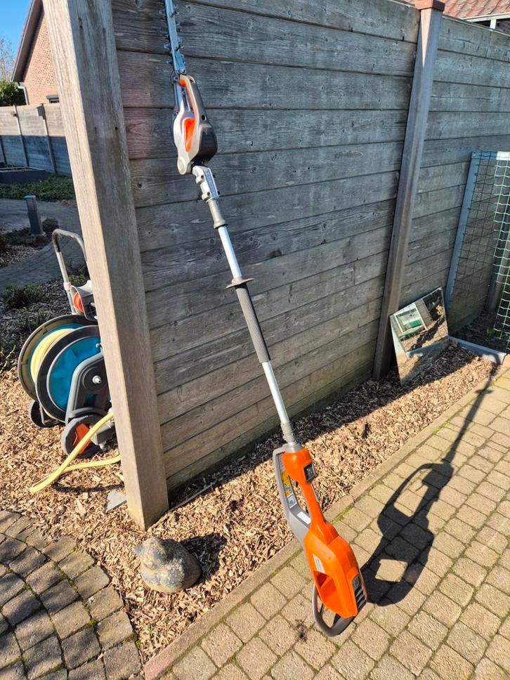 520iHE3 Husqvarna stokheggenschaar, Tuin en Terras, Heggenscharen, Accu, Ophalen