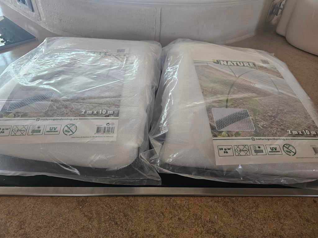 ANTI --INSECTENGAAS merk Nature  2 stuks volledig nieuw in v, Tuin en Terras, Hand-tuingereedschap, Ophalen