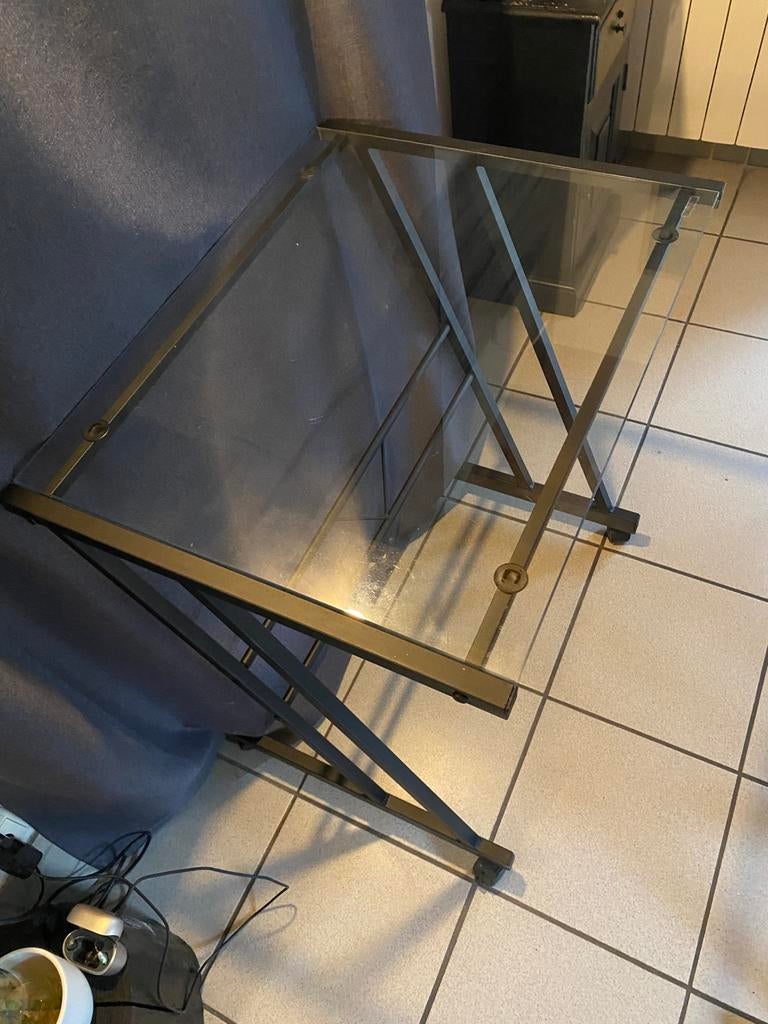 Bureau, Enlèvement, Comme neuf, Verre