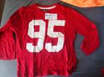 rood shirt lange mouw maat 104, Enlèvement ou Envoi, Neuf, Garçon ou Fille, Chemise ou À manches longues