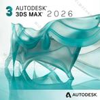 AutoDesk 3ds Max 2026 | Windows | Levenslang | Installat, Informatique & Logiciels, Logiciel d'Édition, Enlèvement ou Envoi, Neuf