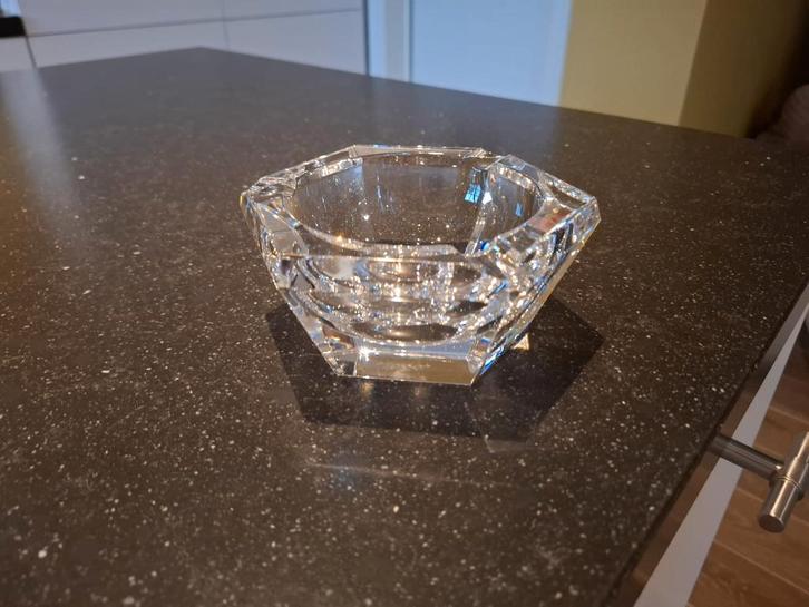 Val-Saint-Lambert: kristallen kwalitatieve vintage asbak, Antiek en Kunst, Antiek | Glaswerk en Kristal, Ophalen of Verzenden