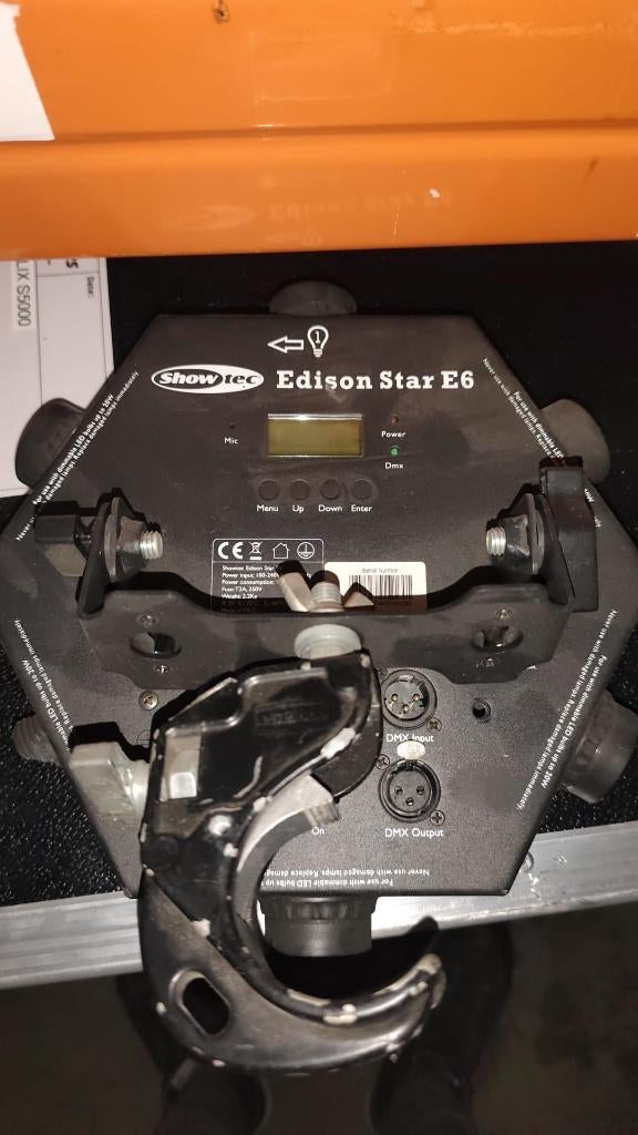 Showtec Edison Star E6 DMX Dimmer E27, Ophalen of Verzenden, Nieuw, Licht