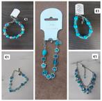 Partijtje armbanden, Bijoux, Sacs & Beauté, Bracelets, Enlèvement ou Envoi, Neuf, Bleu, Autres matériaux