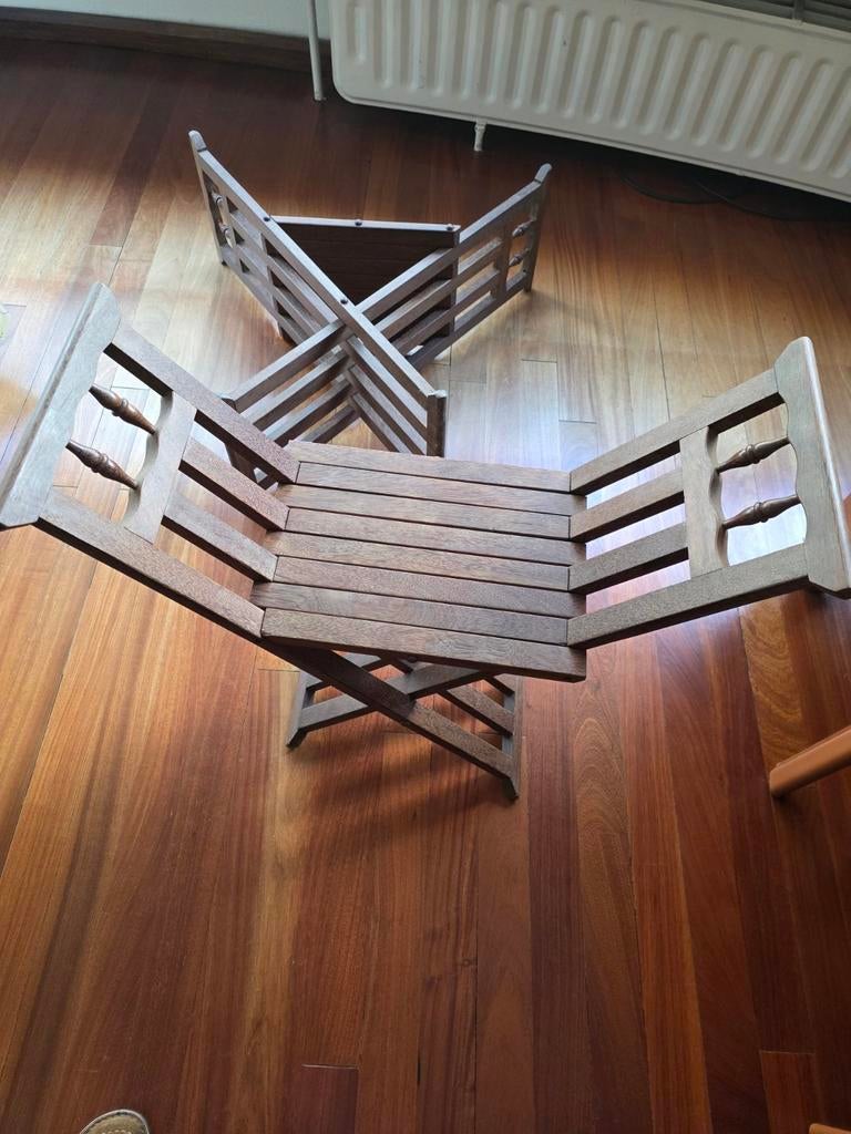 Chaises, tabourets pliants, Antiquités & Art, Enlèvement