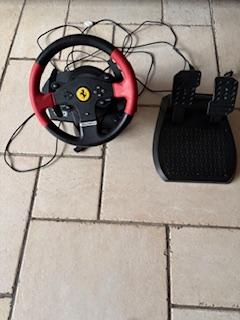 Thrustmaster T150 RS Force Feedback Stuur - Ferrari Edition, Enlèvement