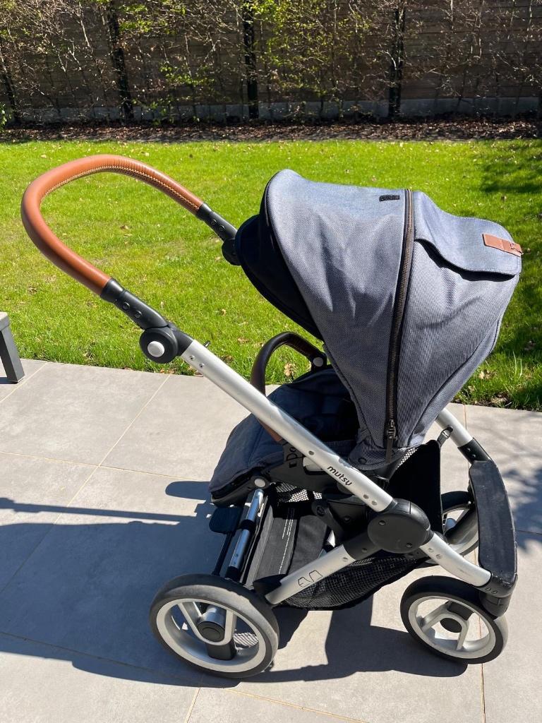 Buggy Mutsy, Kinderen en Baby's, Ophalen, Zo goed als nieuw, Overige merken, Verstelbare rugleuning