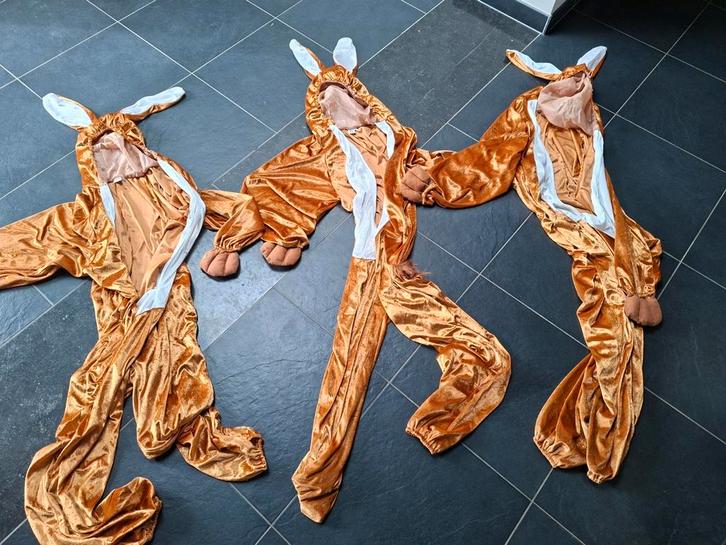 5 costumes de lapin de Pâques, 2 pour enfants, 3 pour adulte, Divers, Pâques, Enlèvement ou Envoi