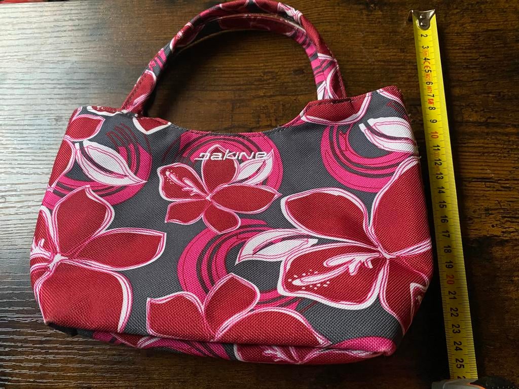 🔥 Klein Dakine tasje - Tropische print, Ophalen of Verzenden, Zo goed als nieuw, Roze, Overige typen