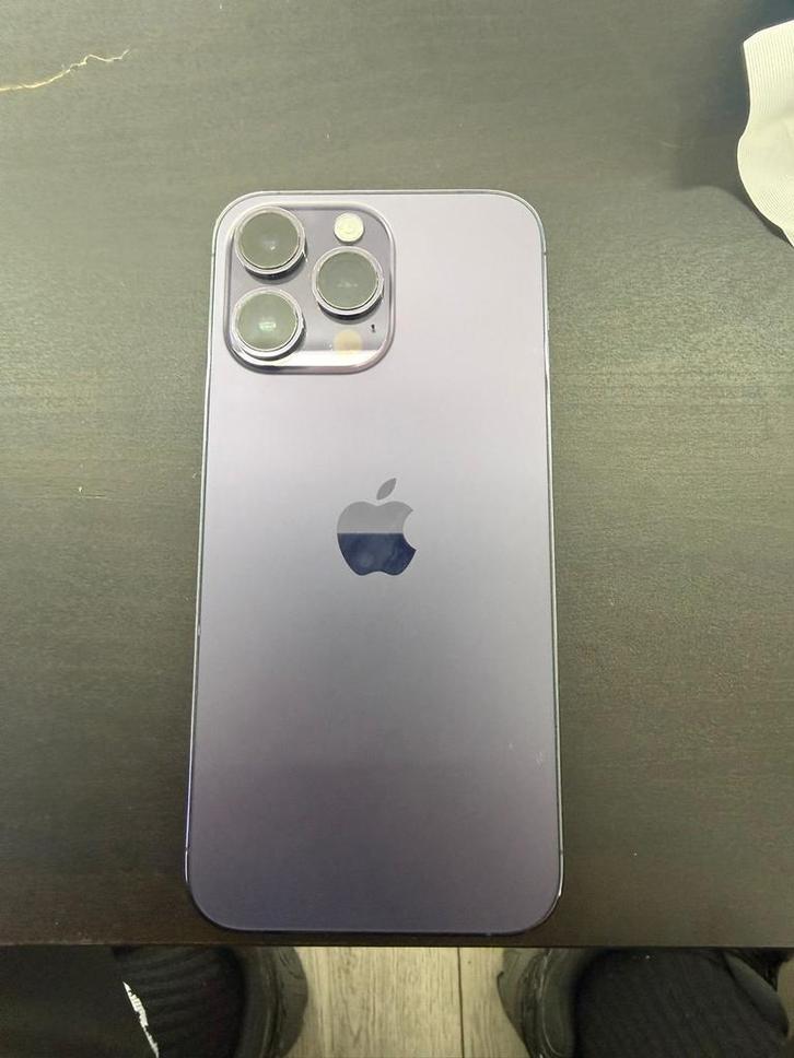 Iphone 14 pro max, 128GB, mauve, Télécoms, Téléphonie mobile | Housses, Coques & Façades | Apple iPhone, Comme neuf, Enlèvement ou Envoi