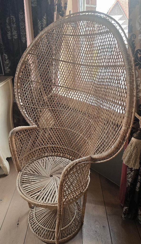 rotan rieten stoel, Huis en Inrichting, Stoelen, Ophalen