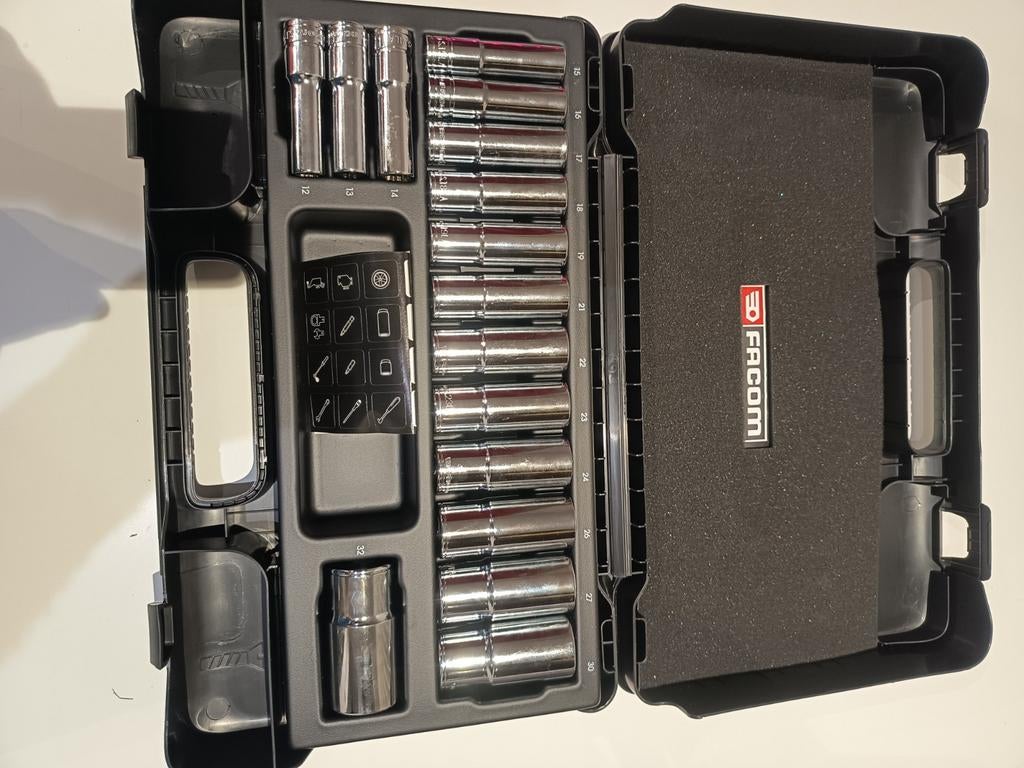 Coffret facom longue douilles 1/2, Enlèvement