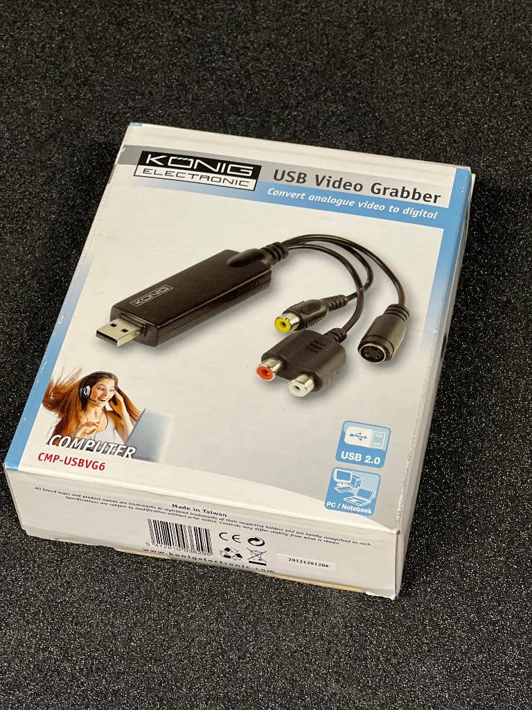USB Video Grabber NIEUW, Computers en Software, Ophalen of Verzenden, Nieuw