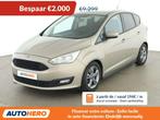 Ford C-MAX 1.0 EcoBoost Business Edition (bj 2017), Auto's, Voorwielaandrijving, Stof, Gebruikt, Beige