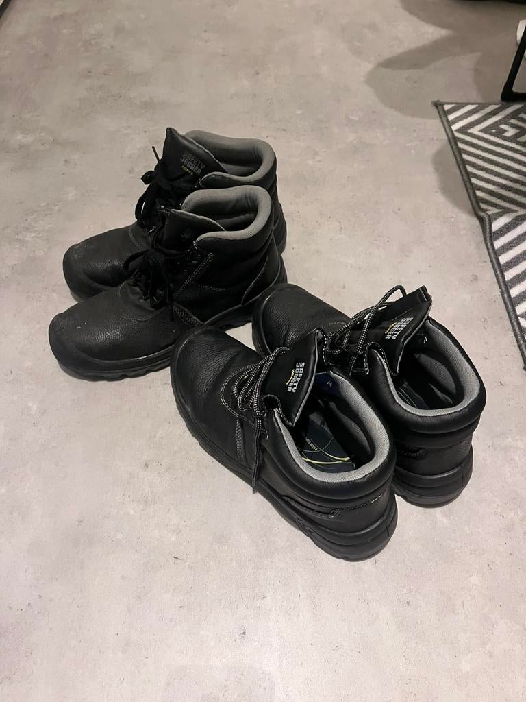 2 paires de chaussures de sécurité, Bricolage & Construction, Vêtements de sécurité, Comme neuf, Enlèvement ou Envoi
